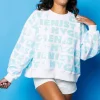 White & Mint 'Dentist Hygienist' Sweatshirt