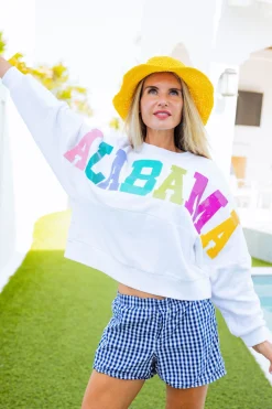 White Alabama Sweatshirt