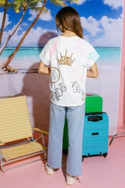 White Bride All Over Tee