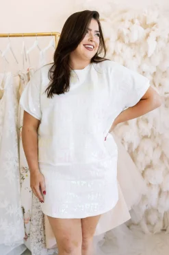 White Bride All Over Top