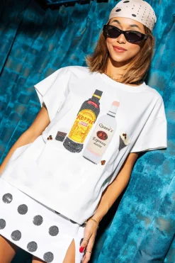 White Espresso Martini Tee