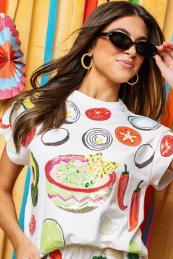 White Guacamole Ingredient Icon Top