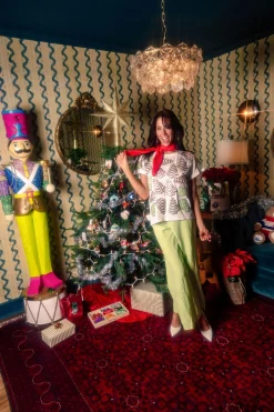 White Little Debbie Trees Tee