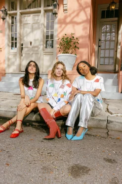 White Multi Snow Cone Sweatshirt