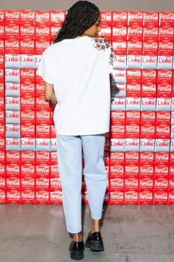 White Popping Diet Coke® Tee