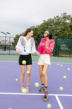 White Queen of the Tennis Court Cardigan