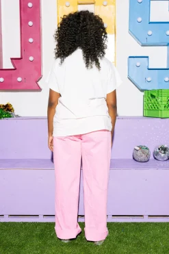 White Rainbow Jewel Helmet Tee