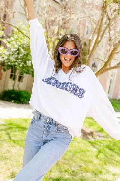 White 'Seniors' Sweatshirt