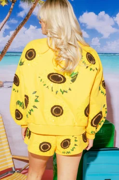 Yellow Sunflower Short