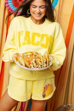 Yellow Taco Sweatshirt