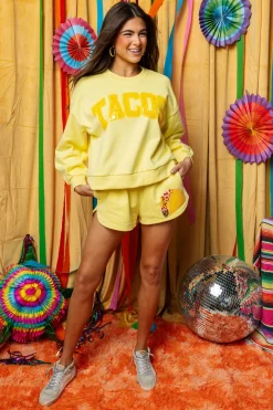 Yellow Taco Sweatshirt